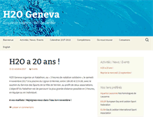 Tablet Screenshot of h2o-geneva.ch
